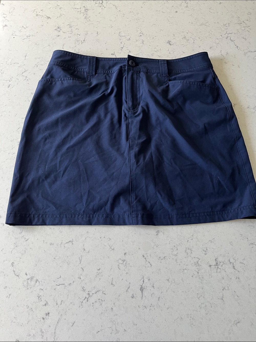 Eddie Bauer Navy Athletic Skirt-Short